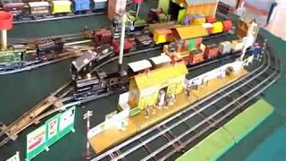 Sussex Vintage model Railway Brighton show video 1 [upl. by Enelrahs200]