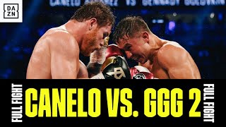 FULL FIGHT  Canelo Alvarez vs Gennadiy GGG Golovkin 2 [upl. by Meerak]