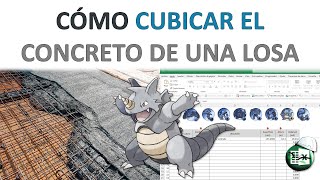 🚧CUBICAR CONCRETO PARA LOSAS Planilla versión 20🌐📈 [upl. by Wagshul]