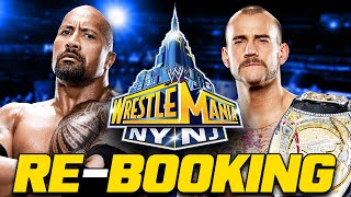 ReBooking WWE WrestleMania 29 [upl. by Eulalia284]