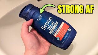 Selsun Blue Antidandruff Shampoo  Quick Review MAXIMUM STRENGTH [upl. by Nosemaj]