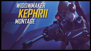 Kephrii Widowmaker 2018  God of Widowmaker 😱  Overwatch Moments [upl. by Enayr]