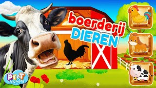 Pretlettertjes Boerderijdieren PRET • Wie Zit Daar Verstopt [upl. by Holman759]