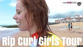 Rip Curl Girls Tour 2010  Les stagiaires ont testé le surf [upl. by Edyaj848]