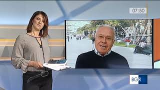 Mimmo Nunnari autore di quotDestino mediterrano Rubbettino a Buongiorno Regione del 9 ottobre 2018 [upl. by Domineca155]