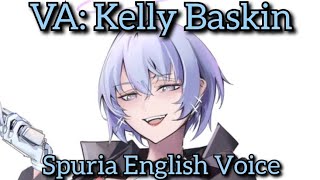 Spuria English Voice ALL Voicelines E2  Max Trust  Arknights [upl. by Akcirre]