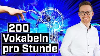 200 Vokabeln pro Stunde Lernen  Nutze die Merkturbo Tipps [upl. by Icart]