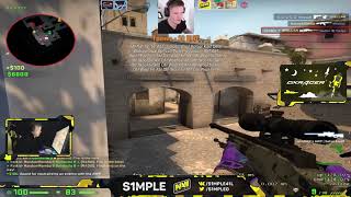 S1mple Plays Faceit 20181120 [upl. by Jepum788]