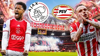 AJAX AMSTERDAM VS PSV EINDHOVEN LIVE MET DE VOETBALCOMMENTATOR 822 [upl. by Nelia346]