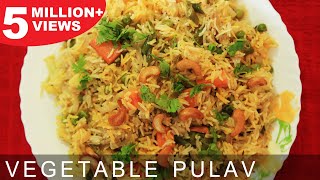 Vegetable Pulao  Quick amp Easy To Make Main Course Recipe  Easy Rice Recipes  Kanaks Kitchen [upl. by Amikay]