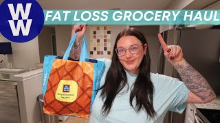 WEIGHT LOSS GROCERY HAUL  MY STAPLES TO HELP WITH LOSING WEIGHT ON WEIGHT WATCHERS [upl. by Erdrich]