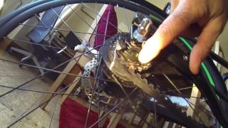 How to adjust the gears on a Cube hyde race 2017 shimano alfine 8 [upl. by Wharton756]