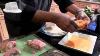 Culinary Creations w Chef Jay Shrimp Stuffed Pork Chops [upl. by Netloc915]