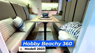 Hobby beachy 360  2023 🦊 Strandgefühl auf Rädern [upl. by Aihsenad]