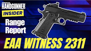 Range Report EAA Witness 2311 9mm Pistol [upl. by Franciskus]