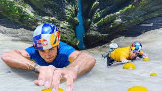 Worlds Best Climbers Race Up GIANT Dam Wall [upl. by Eade]