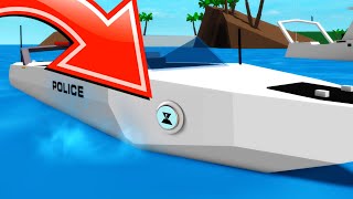 Roblox Brookhaven 🏡RP POLICE amp MILITARY BOATS SECRETS [upl. by Twila702]