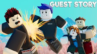 The Guest Story  Roblox Music Video 🎵 Laura Brehm  MAYDAY 🎵 [upl. by Ahsiema238]