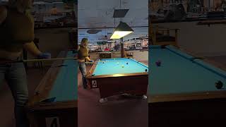 that was a planned bank shotbilliards poolhall 8ball [upl. by Yhtur]