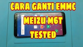 Cara Ganti Emmc MEIZU M6T TESTED [upl. by Inalial]