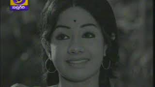 SRIDEVI FIRST FILM AS HEROINE  ANURAGALU  KANTIKI NIDURE KARU VAYE [upl. by Burbank916]