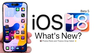 iOS 18 Beta 5 is Out  Whats New [upl. by Akiv]