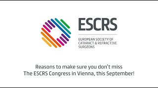 Reasons to join us for ESCRS2023 in September [upl. by Washko]