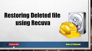 Restoring Deleted files from system  Installation of Recuva Software  Full vidoe [upl. by Elder516]