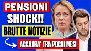 PENSIONI SHOCK BRUTTISSIME NOTIZIE 👉 ACCADRÀ TRA POCHI MESI NUOVA MAZZATA PER I PENSIONATI❗️ [upl. by Persons946]