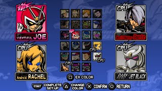 Viewtiful Joe Red Hot Rumble All Characters PSP [upl. by Vogeley]