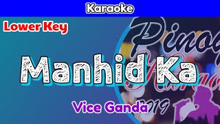 Manhid Ka by Vice Ganda Karaoke  Lower Key [upl. by Solly]