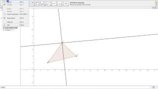 Konstruktion af trekant ud fra punkter [upl. by Plume]