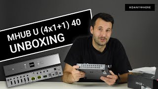 Unboxing the MHUB U 4x11 40 HDANYWHERE system [upl. by Orvas]