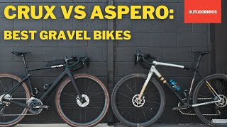 CRUX vs ASPERO Blurring Lines btw Gravel amp Road Bikes [upl. by Elak217]