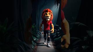 Leo Adventure Travel  short leo lion cartoon animation story share rain adventure viral [upl. by Kieffer]