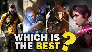 Which inFAMOUS Game is THE BEST [upl. by Sillig]