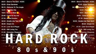 Classic Hard Rock 80s amp 90s  Top 100 Classic Hard Rock Songs Of All Time  Best Rock Songs 80s 90s [upl. by Arada]