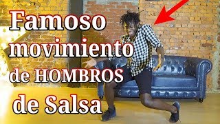 Como Hacer el Famoso movimiento de HOMBROS de Salsa  Yopi Quintero [upl. by Rika]