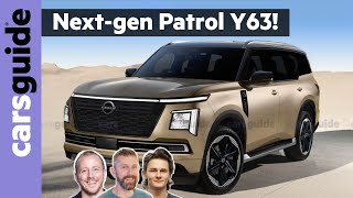 Nissan Patrol Y63 2025 preview Engine price release date amp more details for new LandCruiser rival [upl. by Soilisav]