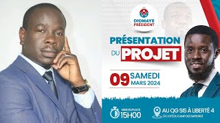 Lancement campagne Diomaye président Birame Souleye Diop transmet le message de Sonko et de Diomaye [upl. by Ragen123]