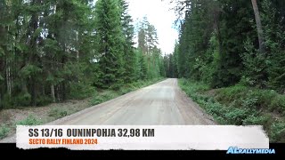 WRC Finland 2024 SS13 Ouninpohja Onboard [upl. by Roselyn]