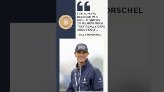 Billy Horschel on quotCutsquot in Professional Golf [upl. by Mcripley206]