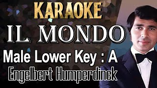 Il Mondo Karaoke Engelbert Humperdink Lower Key A [upl. by Shay]