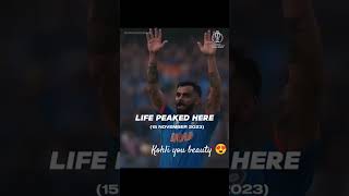 15 nov 2023 aur us raat apun poori raat roya  viratkohli cwc23 [upl. by Esilanna741]