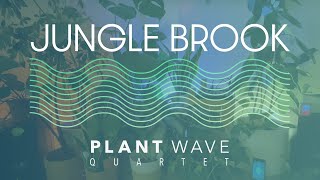 PlantWave Quartet  Jungle Brook  528hz Plant Music 48 minutes [upl. by Rosmarin]