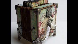 Accordion Tag Box by Pattys Crafty Spot [upl. by Janenna]