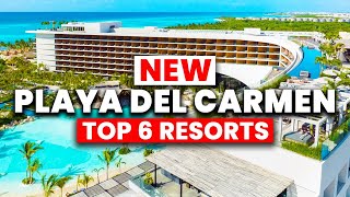 2024  Top 6 BEST Playa Del Carmen AllInclusive Resorts [upl. by Trembly]