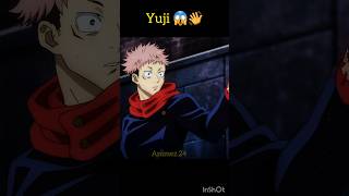 Yuji 😱🥶  jujutsu kaisen yuji kgfxeditz anime gojo shortsfeed [upl. by Elyrehc]