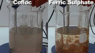 Wastewater Treatment  Cofloc coagulant vs metal based coagulant [upl. by Hyacinthie507]