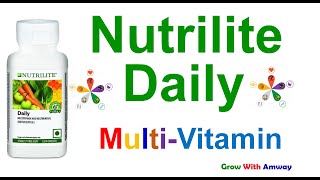 Maximize Your Health Nutrilite Daily Multivitamin Guide  Best Practices amp Timing [upl. by Lindley10]